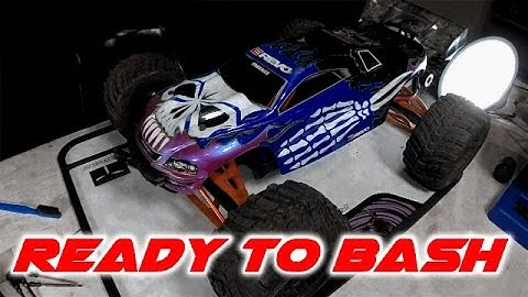 Traxxas E-REVO RC car -Final assembly-front diff repair part-3