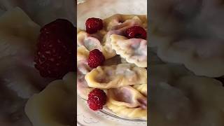 Лучший рецепт вареников с ягодами!🍓