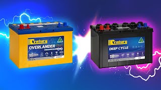 Century Overlander 4x4 vs Deep Cycle Batteries - What's the Difference