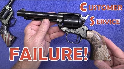 Cover Image for Heritage Rough Rider Rimfire Revolver - Lots of Misfires & Bad Customer Service = FAILURE!