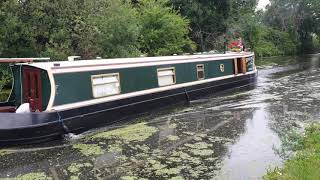 Narrow Boat in the Southall Canal|Southall London UK