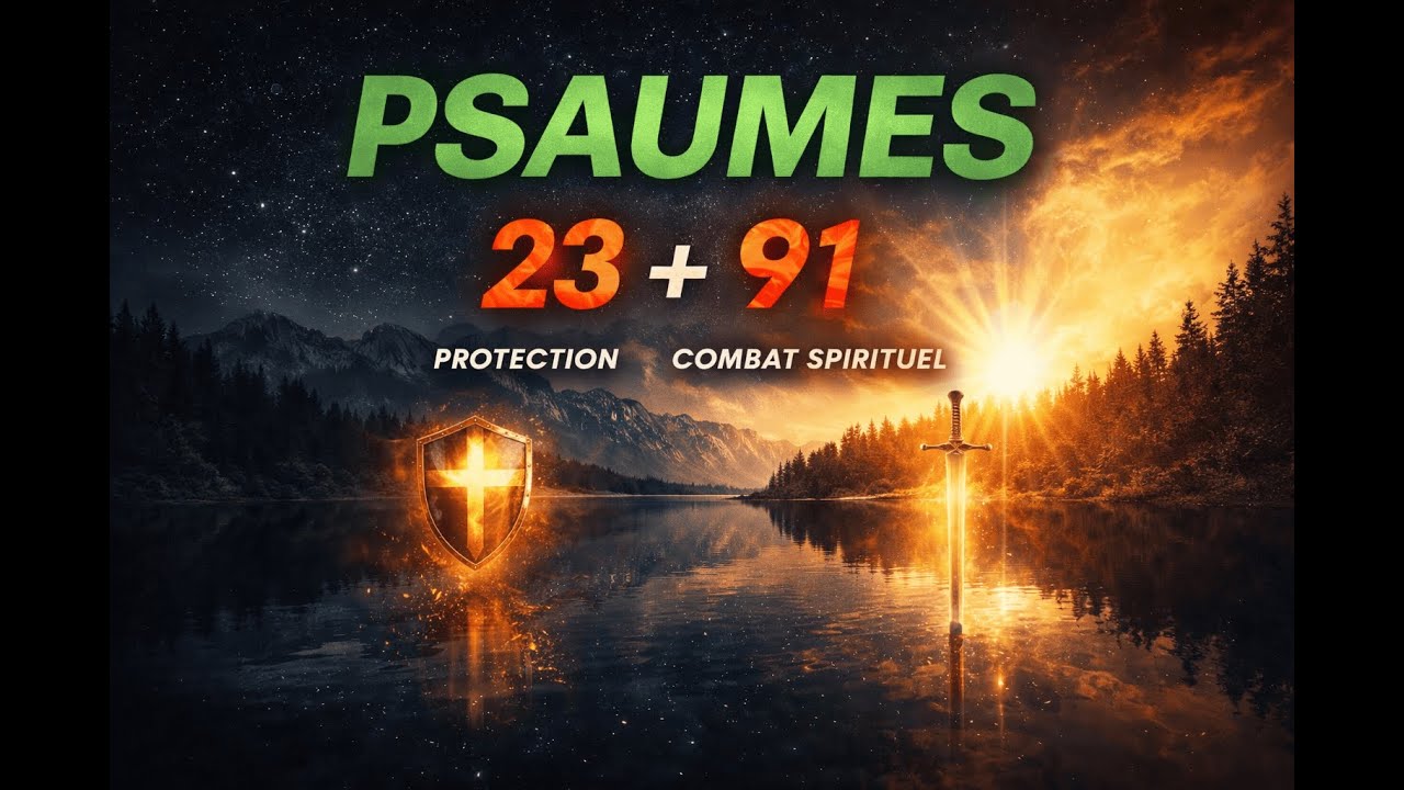 Psaumes 23 et 91 – Prière Puissante de Protection et Victoire Spirituelle