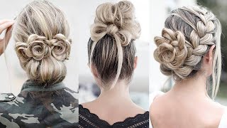 8 Pretty Buns and Updos - DIY Tutorial