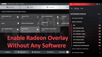Enable Radeon Overlay and FPS Monitor |AMD| |RYZEN| 2023