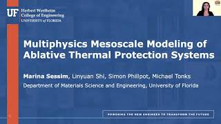 Multiphysics Mesoscale Modeling of Ablative Thermal Protection Systems | Marina Sessim TMS 2021