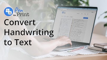 Pen to Print - Handwriting to Text Online OCR