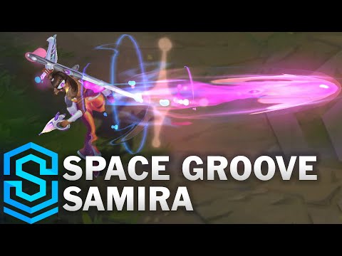 Space Groove Samira Skin Spotlight - Pre-Release - League of Legends