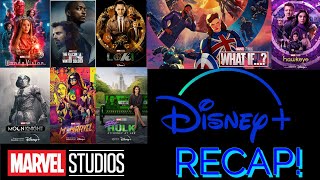 MARVEL STUDIOS PHASE 4 RECAP: DISNEY PLUS SHOWS!
