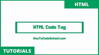Full HTML Code Tag Guide