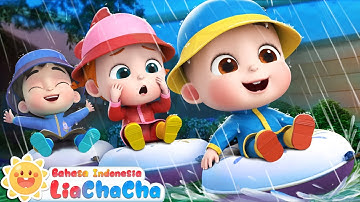 Bermain di Hari Hujan☔ | Lagu Hari Hujan | Lagu Lucu | Lagu Anak-anak | LiaChaCha Bahasa Indonesia