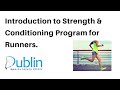 introduction to strength and conditioning program for runners part-1