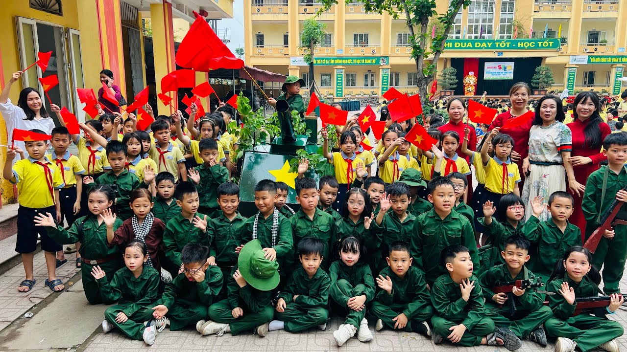 Ngày Hội STEAM Kỷ Niệm 30/04 Trường Tiểu Học Bần Yên Nhân Số 1