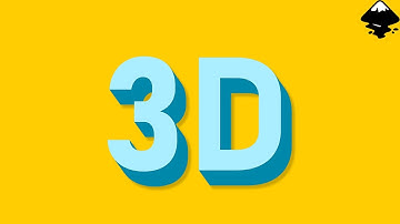 Create a 3D Text Effect using Interpolation in Inkscape