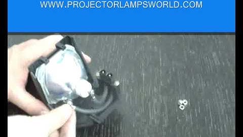 Installing Bare Projector Lamps
