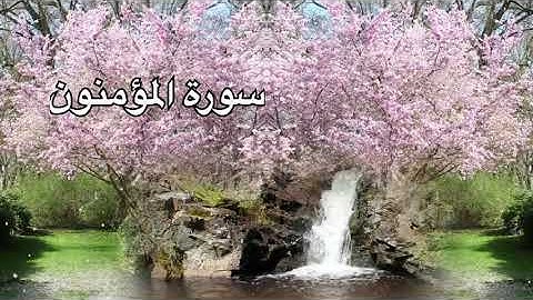من أروع قراءات الشيخ المحيسني -سورة المؤمنون -Al-MOEMINOUN-118-Ayah-1999-1988