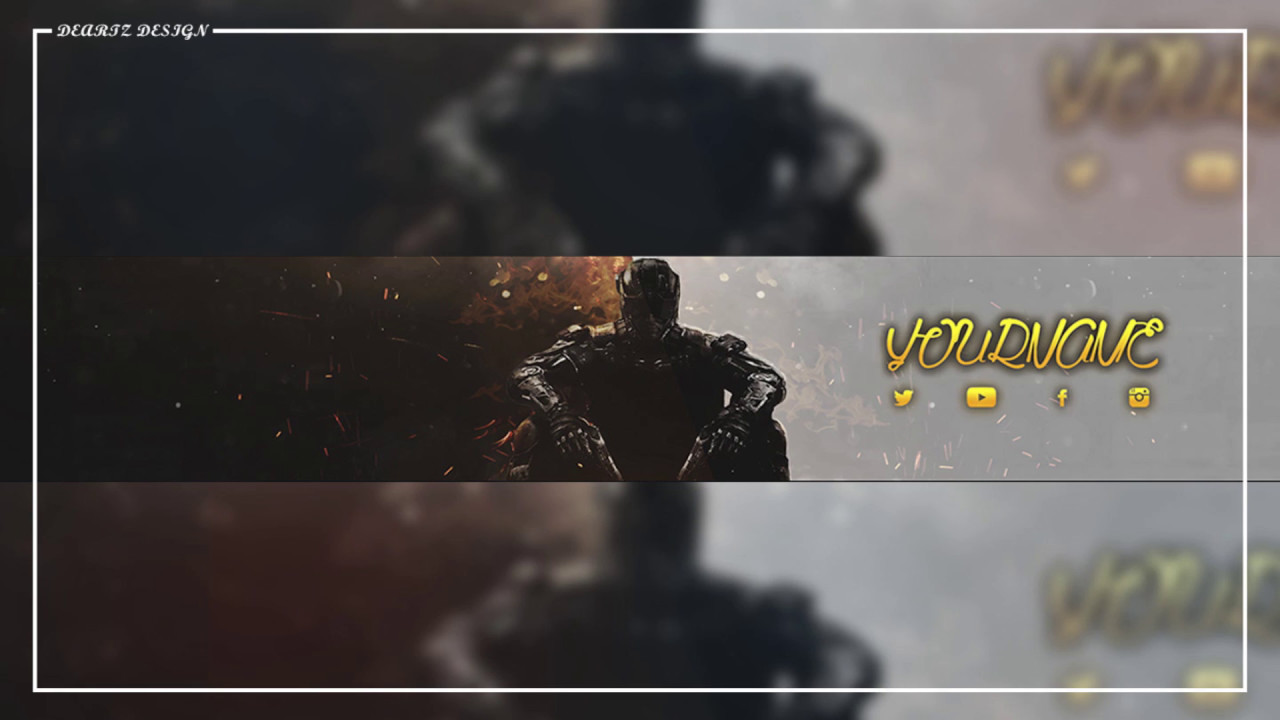 Free Youtube Banner Template Youtube