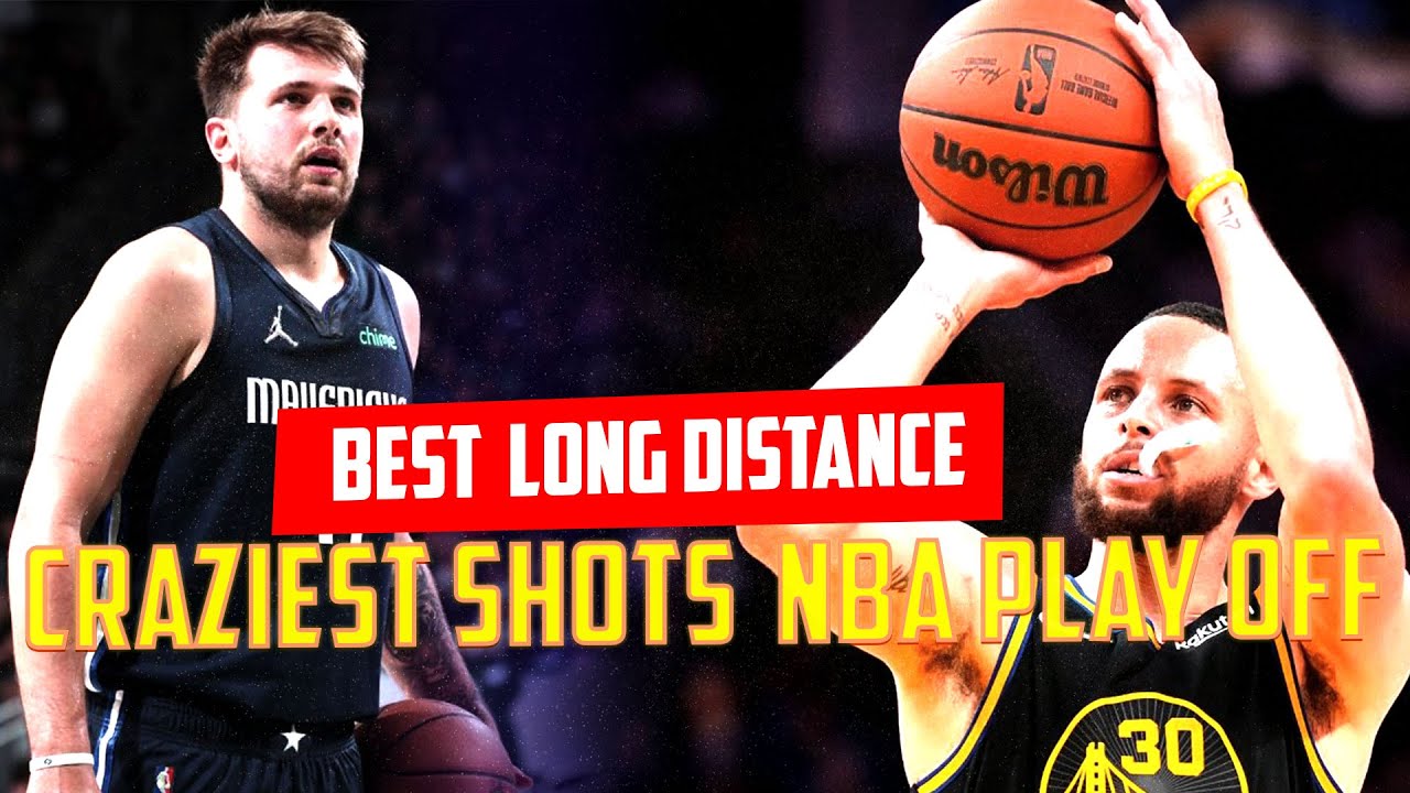 Best long distance craziest shots NBA playoff 2022 - YouTube