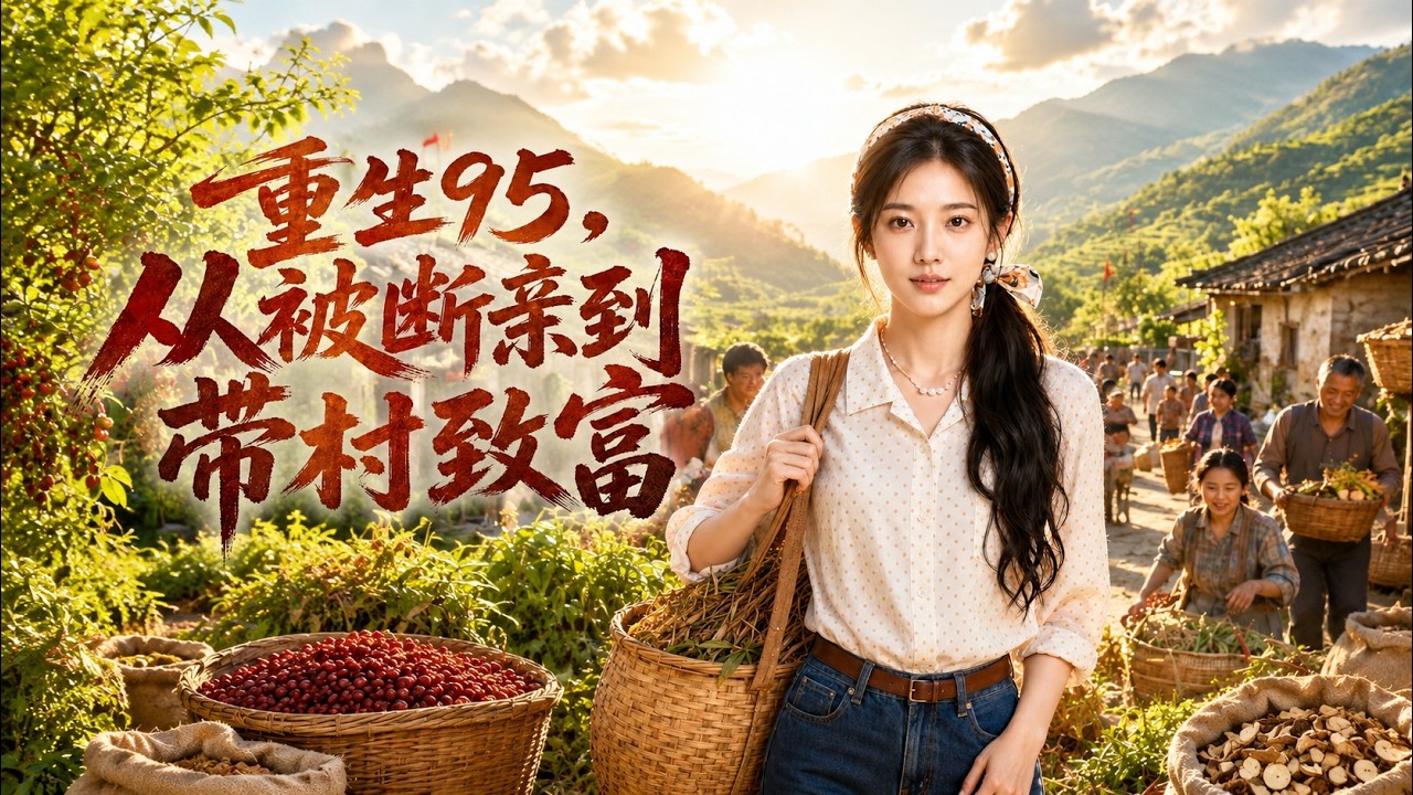 【高清全集】《重生95,从被断亲到带村致富》 #AI #泡芙 #热门短剧 #drama #爽剧 poster