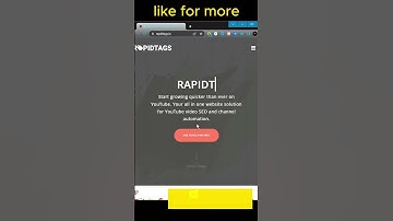 AI Website To Create YouTube Viral Tags | AI YouTube Tags Generator