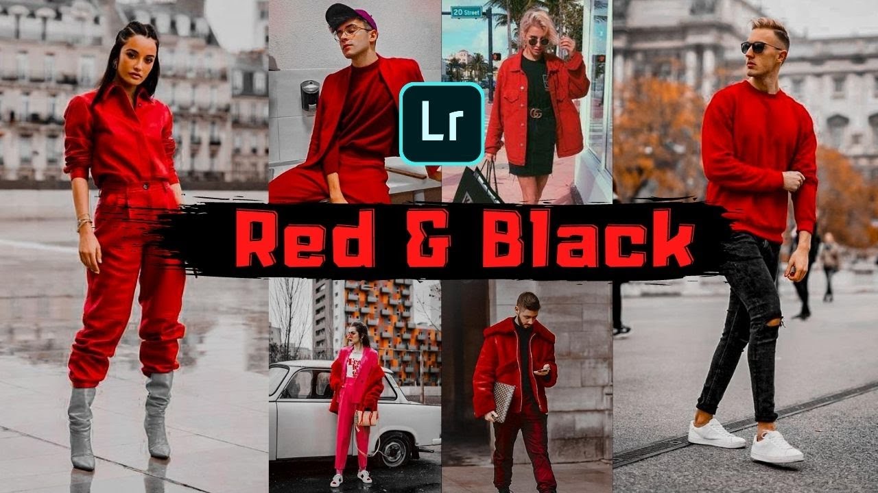 Red & Black Highlight Lightroom Editing Tutorial by BIX Editing YouTube