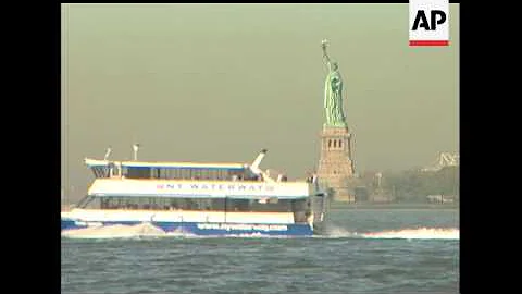 Since September 11th, the crown on the Statue of L...