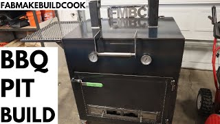 BBQ Pit Build From Scratch! Direct Heat Cooker! Chud Box Inspired!