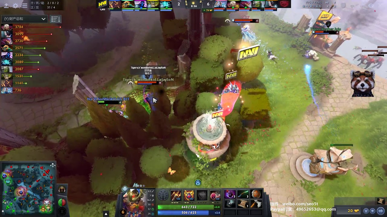  Dota2 Tigers VS Navi P4 S10 YouTube