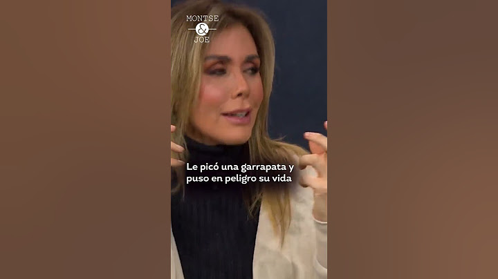 Sabine Moussier explicó cómo le dio Lyme #Shorts #Unicable #Lyme #Montseyjoe