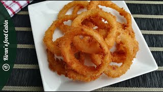 Crispy Onion Rings| By Kiran's Food Cabin