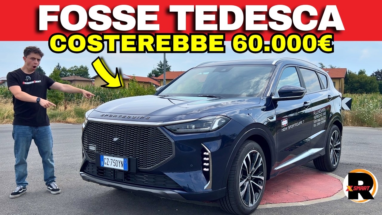 Fosse TEDESCA costerebbe 60.000€ Invece...SPORTEQUIPE 7 GTW