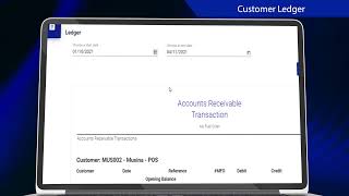 Customer - Ledger Web Tutorial