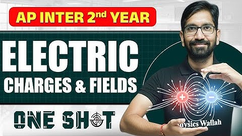 Electric Charges & Fields One Shot in Telugu | AP Inter 2nd Year | Physics | IPE & EAPCET