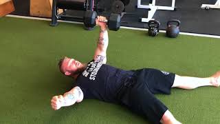 Single Arm Floor Press