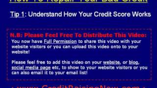 Discover 27 Ways To Repair Your Bad Credit!