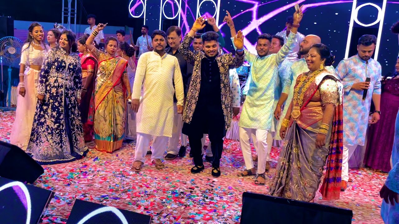 Krupa Sai Live Orchestra Dahanu | Singer Jayesh patil |Haldi Dance | Live Show Virar | Full Dhamal