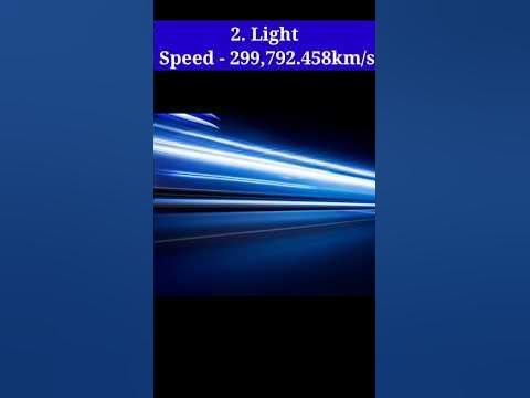 Top five fastest things in Universe | Thing Faster than light - YouTube