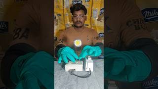 😱 LED Vs 220v Ac Electricity 🤔 What happened ⚡ #viral #experiment #electrical #shorts #video #vlog