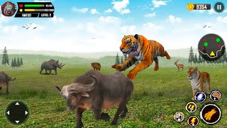 Wild Tiger Simulator 3D Games screenshot 2