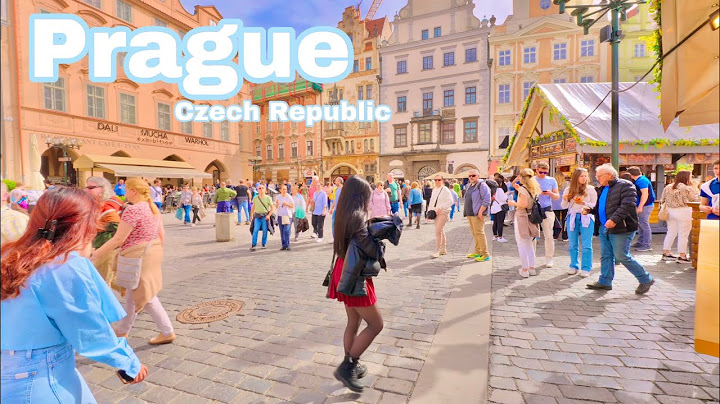 Prague, Czech Republic 🏰 - 2024 - 4k HDR 60fps Walking Tour
