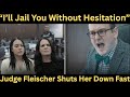 Attacked Her Mother in Court — Judge Fleischer Delivers a Brutal Warning#courtroomdrama #courtcase