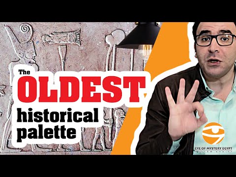 The oldest historical palette  - The palette of Narmer -  Egyptian history