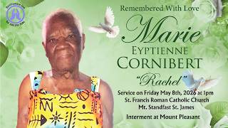 Live Stream of Funeral Service for Marie Egyptienne Cornibert