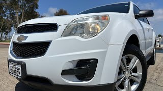 2013 Chevrolet Equinox LS SUV “4 Cylinder” “CARFAX” - $5,999 (Chula Vista “898 Broadway”)