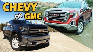 20192022 Chevy Silverado vs GMC Sierra 1500 Truck Comparison