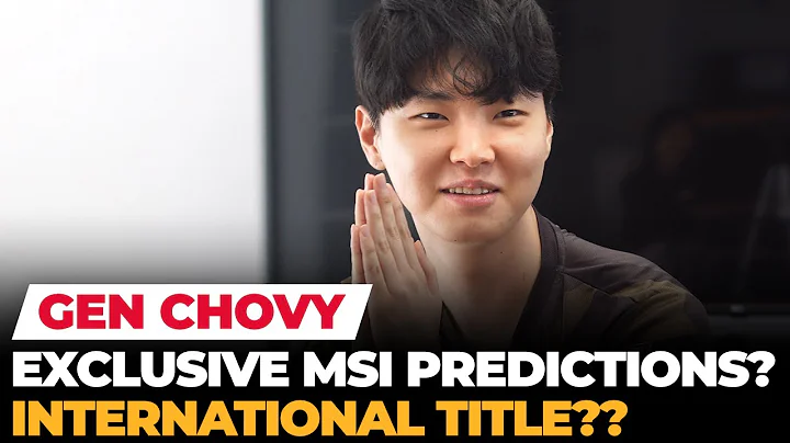 Chovy MSI interview 🎤 English message? Thoughts on Faker's legacy? | Ashley Kang - DayDayNews