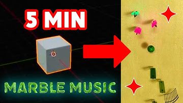 How YOU can make the viral Marble Music Videos in Blender | Part 1
