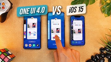One UI 4.0 vs iOS 15 - Is One UI 4 Animation Better than iOS 15? - Samsung S21 Vs iPhone 13