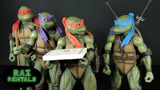 TMNT NECA Secret of the Ooze 4 Pack VHS Packaging Teenage Mutant Ninja Turtles Review and Comparison