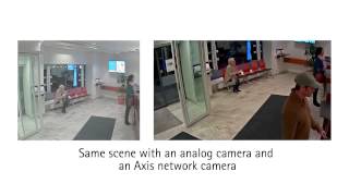 Analog VS AXIS IP Camera Analog Vs Axis Ip Camera