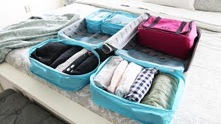 Pack with me! | How to Pack an Organized Suitcase When You Travel